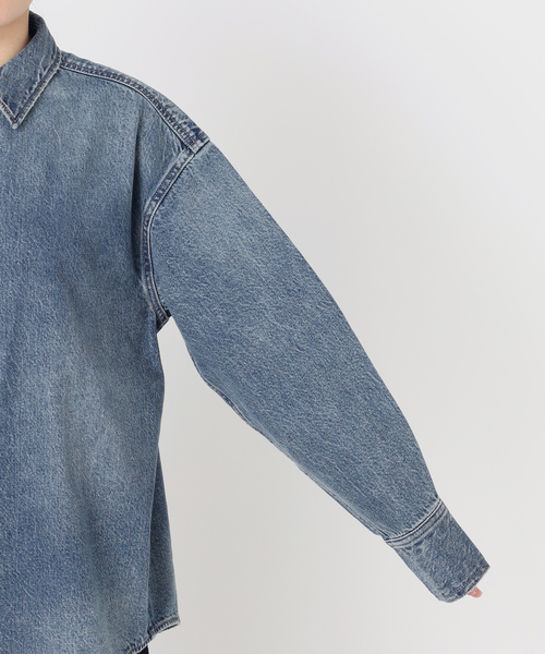 Levi's(リーバイス)の「別注【LEVI’S(R)/リーバイス(R)】for JS WOVEN DENIM SHIRT(シャツ/ブラウス・レディース・ブルー・SMALL/X-LARGE)」の22枚目の写真