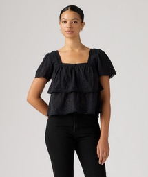 Levi's/リーバイス ドム ショートスリーブ レースブラウス
