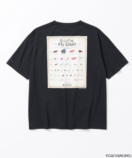 Columbia(コロンビア)の「限定展開 ガチャピン・ムック 冷感 Columbia/リトルオパワビーチ ガチャムク ショートスリーブ Tシャツ/コロンビア(Tシャツ/カットソー・メンズ・ブラック系その他/ホワイト系その他/ブラック/ホワイト・M/S/XL/L)」の8枚目の写真