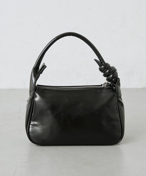 mystic(ミスティック)の「26AW 結び目ハンドルBAG(トートバッグ・レディース・ブラウン/ブラック・ONE SIZE)」の10枚目の写真