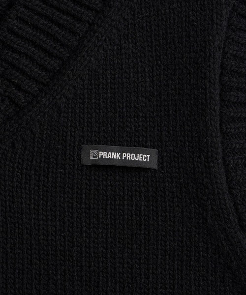 PRANK PROJECT(プランクプロジェクト)の「【2026Autumn Pre-Order】タイニーニットベスト / Tiny Knit Vest(ベスト・レディース・ブラウン/ブラック/チャコールグレー・FREE)」の22枚目の写真