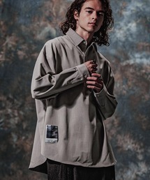 Jih Nunc（ジーヌンク）の「ms6593-カシミヤ混プルオーバーシャツ(JIH-R1234)（シャツ/ブラウス）」