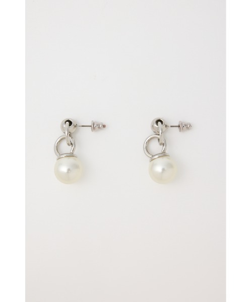 MOUSSY(マウジー)の「【26年AW新作】UNEVENNESS ピアス(ピアス(両耳用)・レディース・シルバー/ゴールド・FREE)」の4枚目の写真