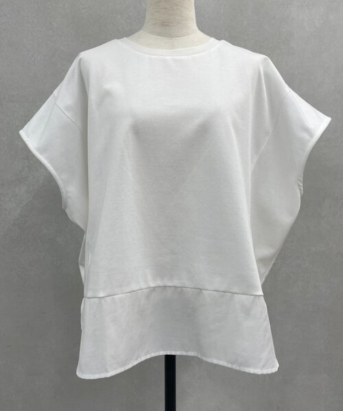 Jena espace merveilleux(ジェナ エスパスメルヴェイユ)の「バックファスナー切替カットソー(Tシャツ/カットソー・レディース・オフホワイト/ネイビー/チャコールグレー・FREE)」の22枚目の写真