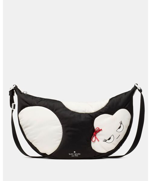 kate spade new york（ケイトスペード ニューヨーク）の「カーター モンスターズ スリング クロスボディ バッグ（ショルダーバッグ・レディース・ブラック・ONESIZE）」の4枚目の写真