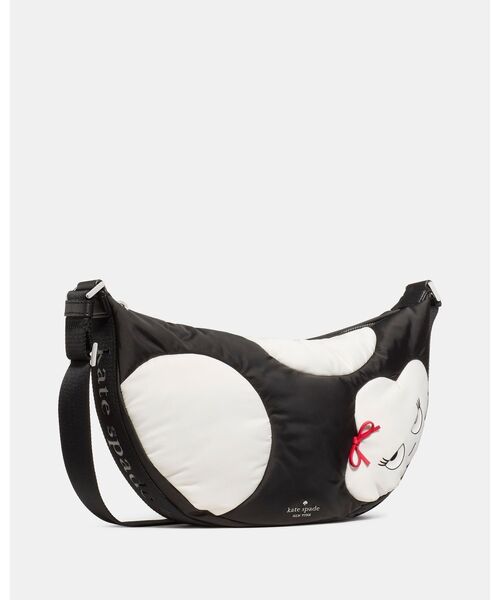kate spade new york（ケイトスペード ニューヨーク）の「カーター モンスターズ スリング クロスボディ バッグ（ショルダーバッグ・レディース・ブラック・ONESIZE）」の5枚目の写真