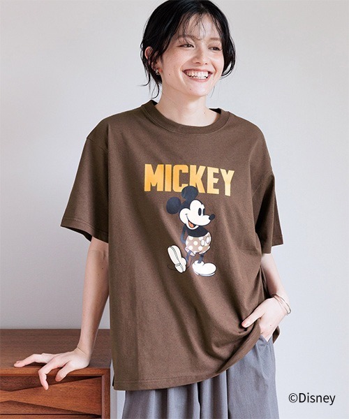 studio CLIP(スタディオクリップ)の「MICKEY / アソートドットTシャツ(Tシャツ/カットソー・レディース・ホワイト系その他/グレー系その他/ブラウン系その他・FREE)」の3枚目の写真