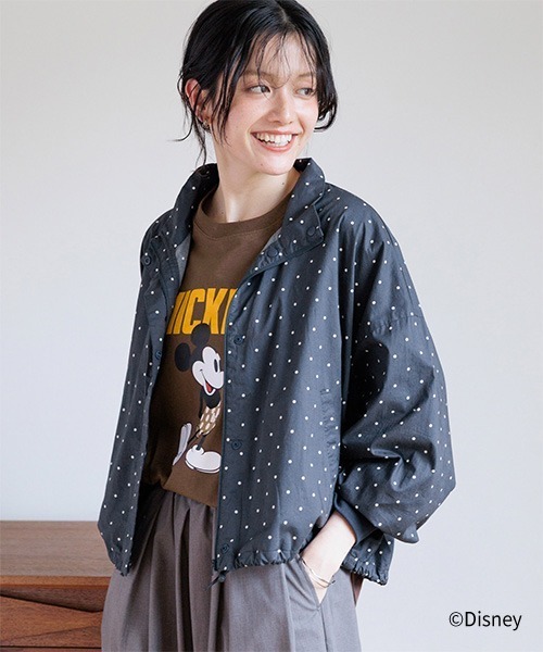 studio CLIP(スタディオクリップ)の「MICKEY / アソートドットTシャツ(Tシャツ/カットソー・レディース・ホワイト系その他/グレー系その他/ブラウン系その他・FREE)」の16枚目の写真