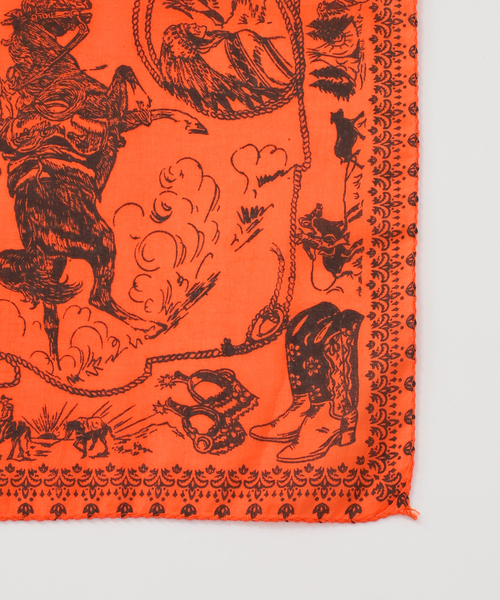 JOURNAL STANDARD relume(ジャーナルスタンダード レリューム)の「BINDU / ビンドゥー マップ バンダナ(バンダナ/スカーフ・メンズ・ブルー系その他/ブルー/オレンジ/イエロー/ブラウン/ネイビー/ライトブルー/アイボリー・FREE)」の19枚目の写真