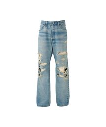 HYSTERIC GLAMOUR | CMR加工 ストレートデニムパンツ(デニムパンツ)