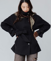 2way stand collar middle coat(ツーウェイスタンドカラーミドルコート)