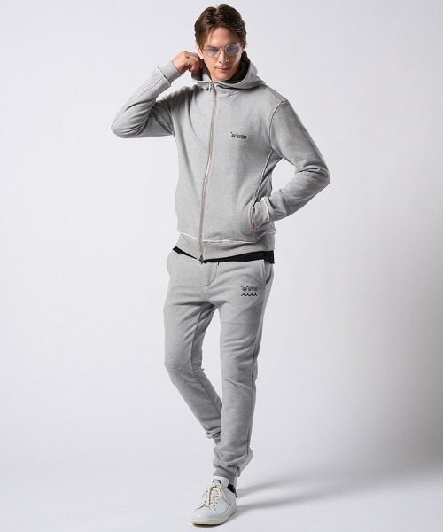 wjk(ダヴルジェイケイ)の「mpa4196-super urake zip-up parka ジップアップパーカー(206 mw07j)(パーカー・メンズ・トップグレー/ブラック・S/XL/L/M)」の7枚目の写真
