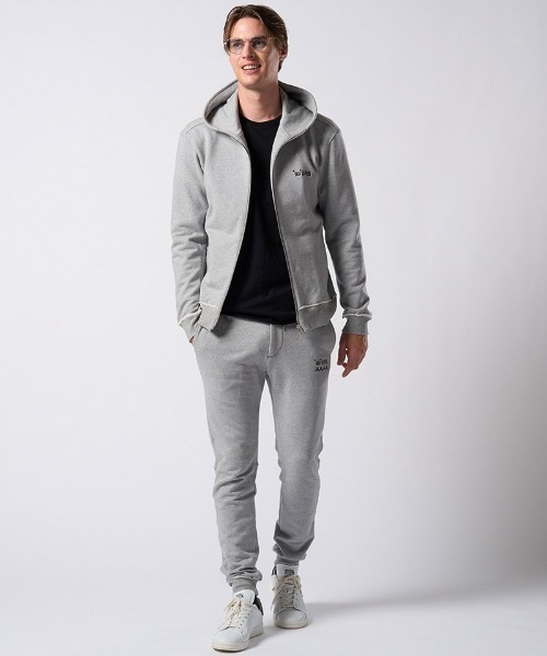 wjk(ダヴルジェイケイ)の「mpa4196-super urake zip-up parka ジップアップパーカー(206 mw07j)(パーカー・メンズ・トップグレー/ブラック・S/XL/L/M)」の8枚目の写真