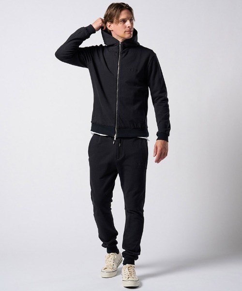 wjk(ダヴルジェイケイ)の「mpa4196-super urake zip-up parka ジップアップパーカー(206 mw07j)(パーカー・メンズ・トップグレー/ブラック・S/XL/L/M)」の13枚目の写真