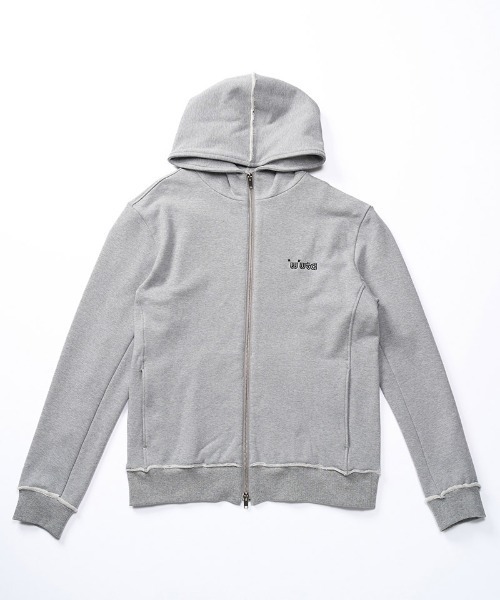 wjk(ダヴルジェイケイ)の「mpa4196-super urake zip-up parka ジップアップパーカー(206 mw07j)(パーカー・メンズ・トップグレー/ブラック・S/XL/L/M)」の17枚目の写真