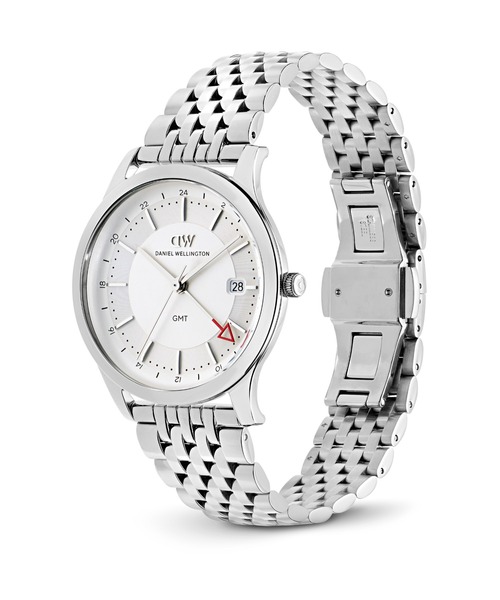 Daniel Wellington(ダニエルウェリントン)の「PATHFINDER GMT 7-Link 39MM メンズ腕時計(アナログ腕時計・メンズ・ホワイト/ブラック・39)」の10枚目の写真