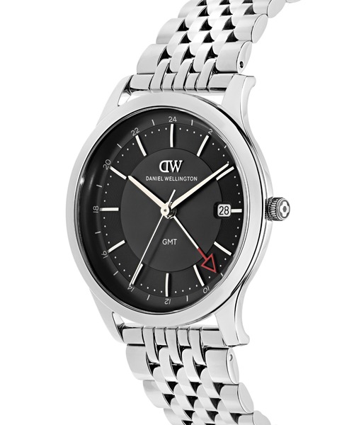 Daniel Wellington(ダニエルウェリントン)の「PATHFINDER GMT 7-Link 39MM メンズ腕時計(アナログ腕時計・メンズ・ホワイト/ブラック・39)」の3枚目の写真