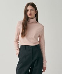 MOTT（モット）の「ソフトベーシックポロティ - ピンク（Tシャツ/カットソー）」