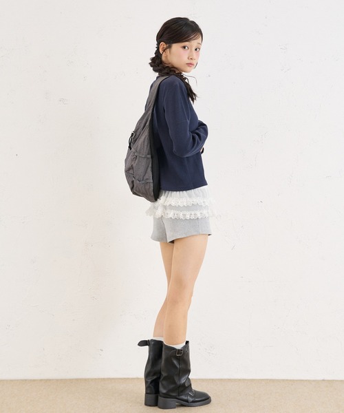 FCMM(エフシーエムエム)の「SHOULDER NAP SACK / ショルダーナップサック(バックパック/リュック・レディース・ライトブルー/グレー・FREE)」の10枚目の写真
