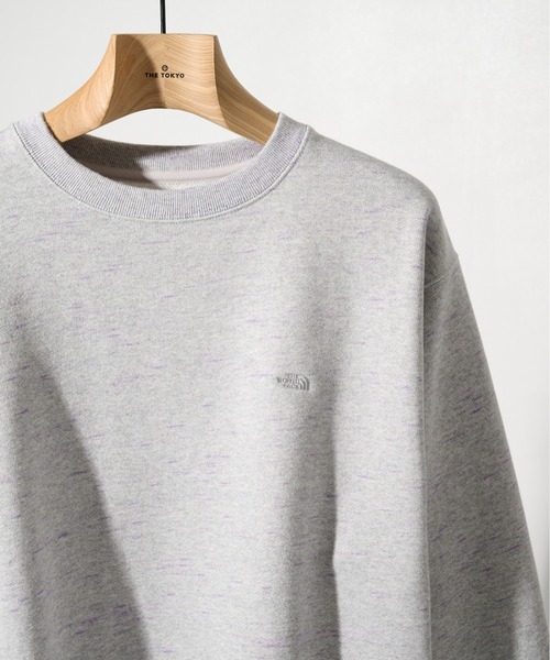 THE NORTH FACE PURPLE LABEL(ザ ノースフェイス パープルレーベル)の「【THE NORTH FACE PURPLE LABEL/ザノースフェイスパープルレーベル】Field Crewneck Sweatshirt(スウェット・メンズ・オフホワイト/グレー・S/M)」の1枚目の写真