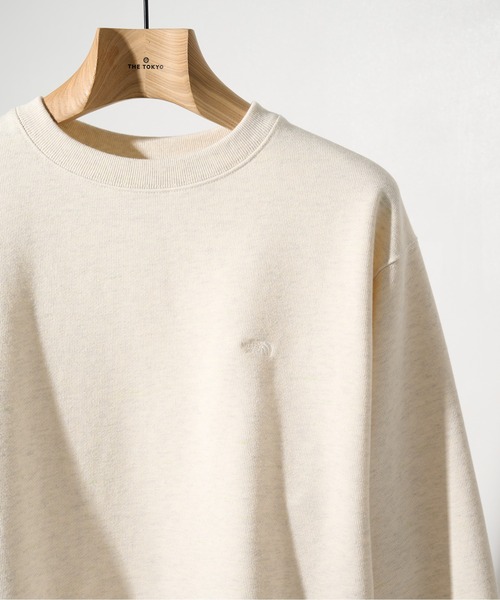 THE NORTH FACE PURPLE LABEL(ザ ノースフェイス パープルレーベル)の「【THE NORTH FACE PURPLE LABEL/ザノースフェイスパープルレーベル】Field Crewneck Sweatshirt(スウェット・メンズ・オフホワイト/グレー・S/M)」の2枚目の写真