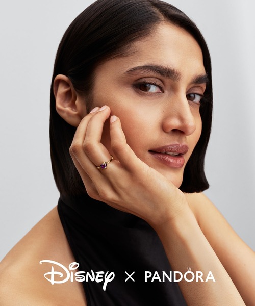 PANDORA(パンドラ)の「ディズニー ナイトメアー・ビフォア・クリスマス サリー パープル ハート リング(リング・レディース・イエローゴールド・60/58/56/54/52/50/48)」の4枚目の写真