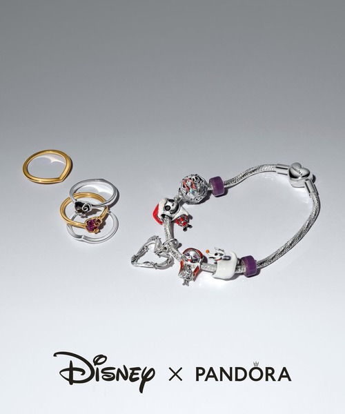PANDORA(パンドラ)の「ディズニー ナイトメアー・ビフォア・クリスマス サリー パープル ハート リング(リング・レディース・イエローゴールド・60/58/56/54/52/50/48)」の5枚目の写真