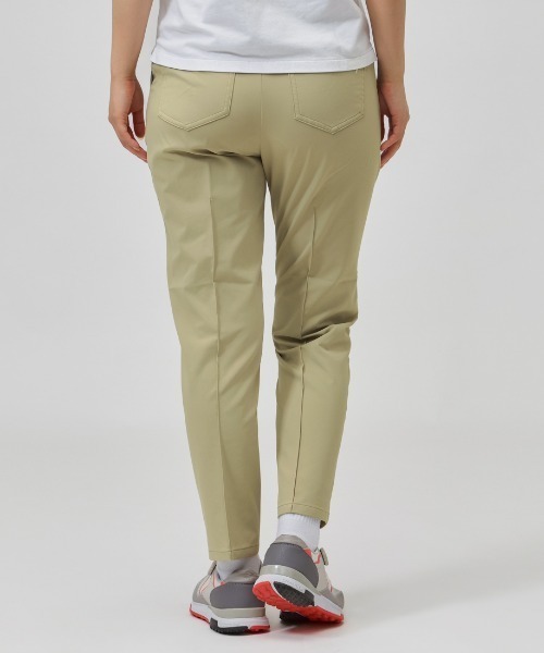 ALPEN / SPORTS DEPO SELECT(アルペンスポーツデポセレクト)の「ルコックスポルティフ ゴルフ lecoqGOLF ルコックゴルフ【レギュラーシルエット】9分丈パンツ(スラックス・レディース・ホワイト/ベージュ/ネイビー・L/XL/M)」の5枚目の写真
