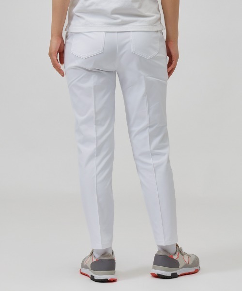ALPEN / SPORTS DEPO SELECT(アルペンスポーツデポセレクト)の「ルコックスポルティフ ゴルフ lecoqGOLF ルコックゴルフ【レギュラーシルエット】9分丈パンツ(スラックス・レディース・ホワイト/ベージュ/ネイビー・L/XL/M)」の4枚目の写真