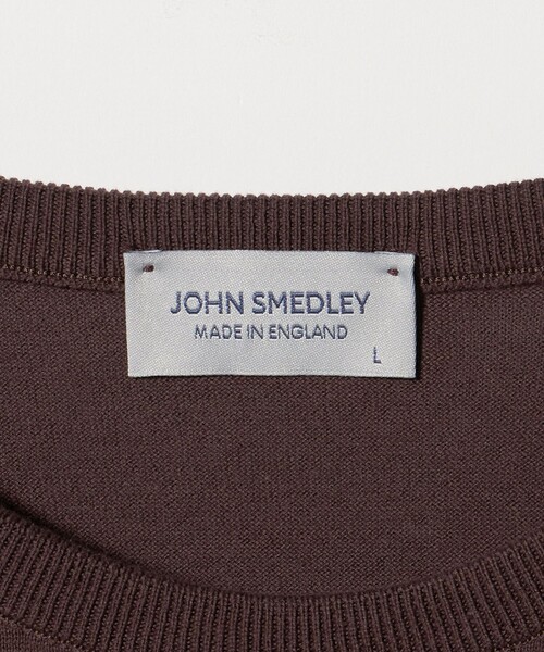 JOHN SMEDLEY(ジョンスメドレー)の「<JOHN SMEDLEY>KIELL/ショートスリーブ ニットTシャツ(ニット/セーター・メンズ・ダークブラウン/ブラック・S)」の9枚目の写真