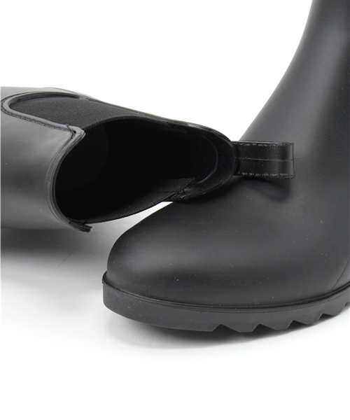 titivate（ティティベイト）の「ｻｲﾄﾞｺﾞｱﾚｲﾝﾌﾞｰﾂ（レインシューズ・レディース・ブラック・L/LL/M/S）」の6枚目の写真