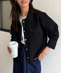 ニットジャケット