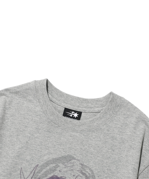 NICE GHOST CLUB(ナイスゴーストクラブ)の「STARRY ANGEL 長袖Tシャツ グレー (NG2GFUT552A)(Tシャツ/カットソー・レディース・グレー・SMALL/MEDIUM)」の4枚目の写真