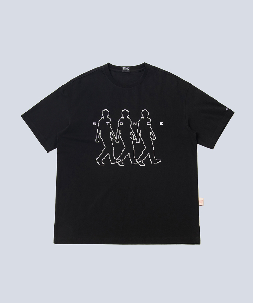 STANCE SEOUL(スタンス・ソウル)の「CLONE SEASON TOP (BLACK)(Tシャツ/カットソー・メンズ・その他・X-LARGE/LARGE/MEDIUM/SMALL)」の1枚目の写真