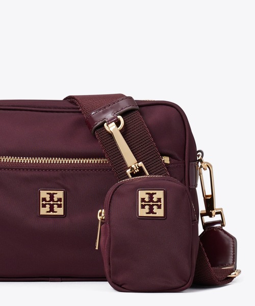 TORY BURCH（トリーバーチ）の「ヴァージニア ショルダーバッグ（ショルダーバッグ・レディース・バーガンディー・ONE SIZE）」の4枚目の写真