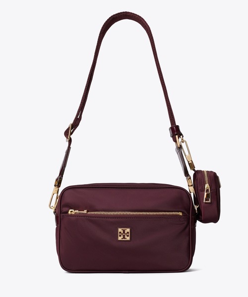 TORY BURCH（トリーバーチ）の「ヴァージニア ショルダーバッグ（ショルダーバッグ・レディース・バーガンディー・ONE SIZE）」の2枚目の写真