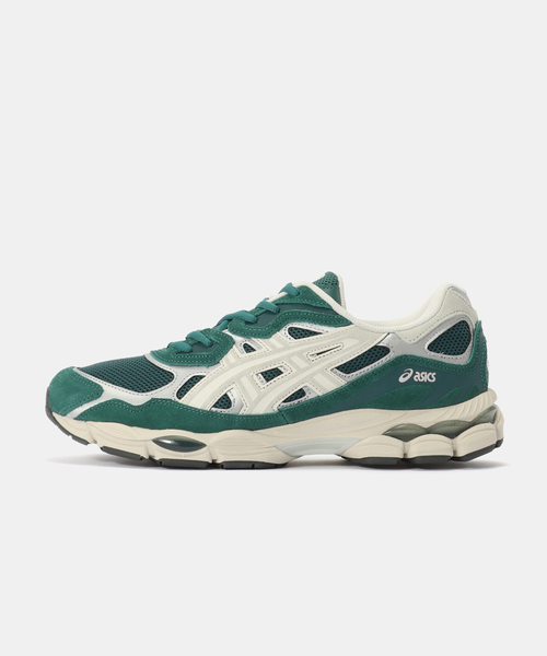 ASICS(アシックス)の「ASICS GEL-NYC 1203A383.304(スニーカー・メンズ・グリーン・28cm/27.5cm/26.5cm/25cm/24.5cm/24cm/23.5cm/27cm)」の1枚目の写真
