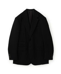 ウールキャバリーツイル シングルブレステッド2Bジャケット セットアップ対応