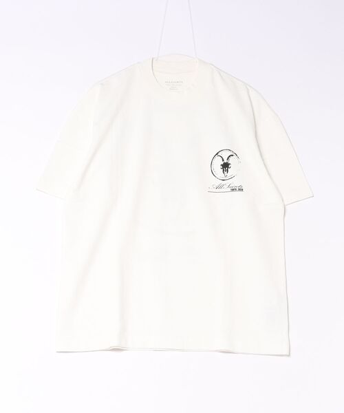 ALLSAINTS(オールセインツ)の「TOKYO ANNI SS CREW | TOKYO ANNI 半袖 クルー(Tシャツ/カットソー・メンズ・ホワイト系その他・M/S/XL/L/XS)」の2枚目の写真