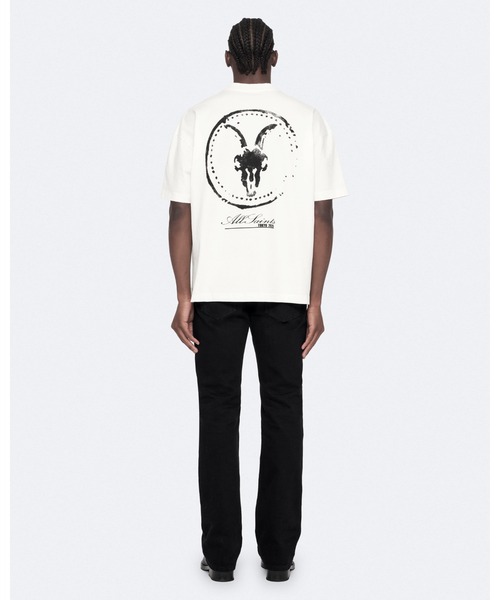 ALLSAINTS(オールセインツ)の「TOKYO ANNI SS CREW | TOKYO ANNI 半袖 クルー(Tシャツ/カットソー・メンズ・ホワイト系その他・M/S/XL/L/XS)」の7枚目の写真