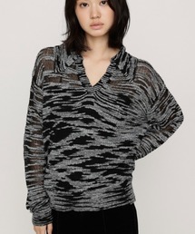 SLY（スライ）の「LOOSELY SKIPPER KNIT TOPS　ルーズリースキッパーニットトップス　秋服（ニット/セーター）」
