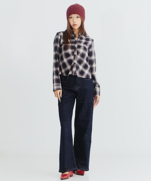 ANAP(アナップ)の「ザ・ストレートデニム(その他パンツ・レディース・インディゴブルー・S/M)」の17枚目の写真