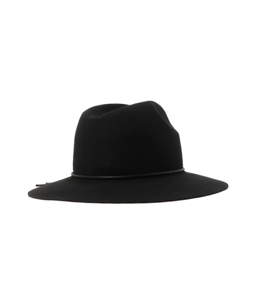 CHUBBYGANG（チャビーギャング）の「ワイドブリムハット（ハット・キッズ・ブラック/チャコールグレー・54/56）」の4枚目の写真