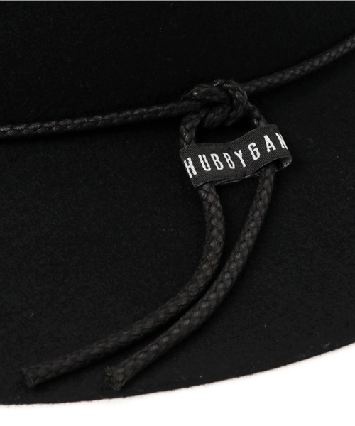 CHUBBYGANG（チャビーギャング）の「ワイドブリムハット（ハット・キッズ・ブラック/チャコールグレー・54/56）」の6枚目の写真