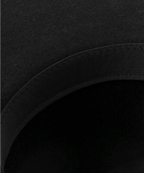 CHUBBYGANG（チャビーギャング）の「ワイドブリムハット（ハット・キッズ・ブラック/チャコールグレー・54/56）」の7枚目の写真