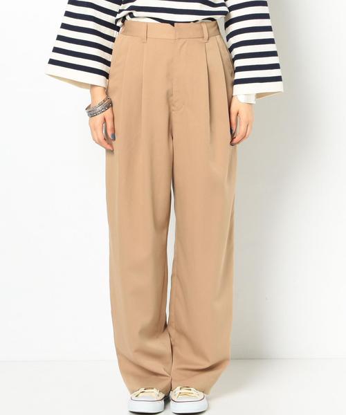 Another Edition(アナザーエディション)の「タックイージーパンツ/AEBC TUCK EASY PT◆(その他パンツ・レディース・ブラック/ベージュ・SMALL/MEDIUM)」の13枚目の写真