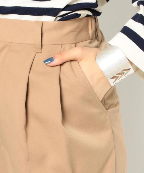 Another Edition(アナザーエディション)の「タックイージーパンツ/AEBC TUCK EASY PT◆(その他パンツ・レディース・ブラック/ベージュ・SMALL/MEDIUM)」の9枚目の写真