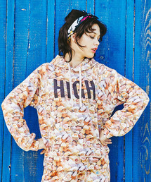 HYSTERIC GLAMOUR | POP CANDY総柄 PK(パーカー)