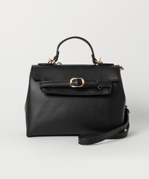 PLAIN CLOTHING（プレーンクロージング）の「フロントベルトハンドバッグ/ショルダーバッグ【PLAIN CLOTHING】（ショルダーバッグ・レディース・ベージュ/レッド/キャメル/グレー/ブラック・FREE）」の18枚目の写真