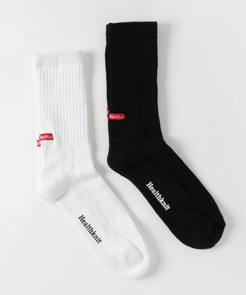 niko and...(ニコアンド)の「Healthknit/ 2Pソックス3415(ソックス/靴下・メンズ・ホワイト・FREE)」の1枚目の写真